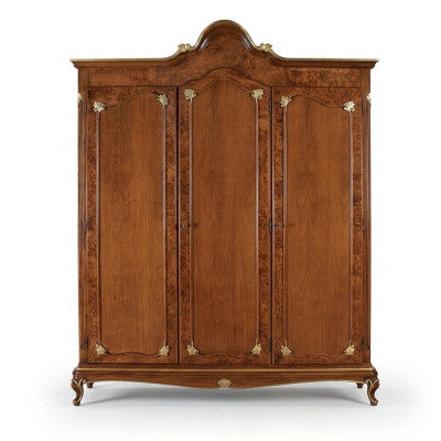 Armoire Armoire en bois Armoire Meuble de chambre en bois Bois massif Bois véritable neuf
