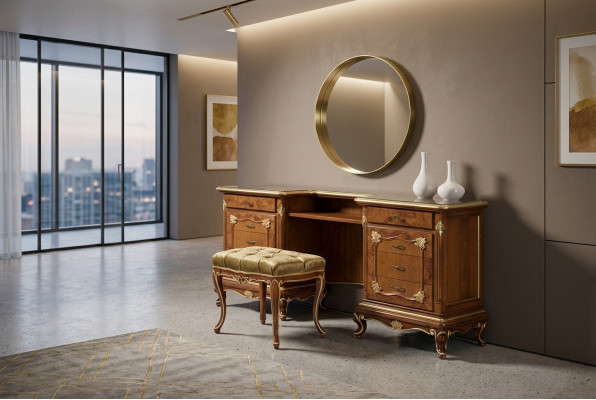 Chambre Bois Table console Table Console Tables de maquillage Mobilier Secrétaire neuf
