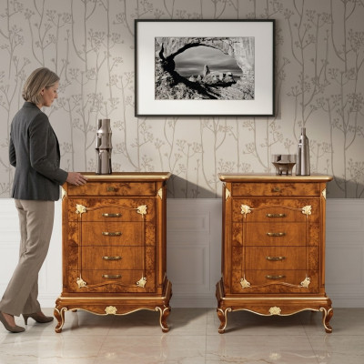 Conception classique commodes commode armoire armoire haute commode tiroirs bois