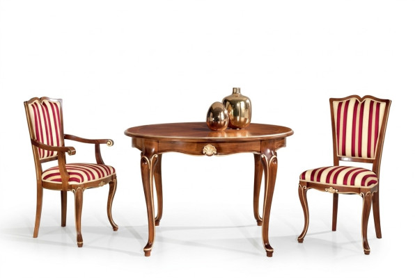 Ensemble de groupe 2x Chaise Chaise de salle à manger Chaises Bois Luxe Ensemble de salle à manger Suite Mobilier