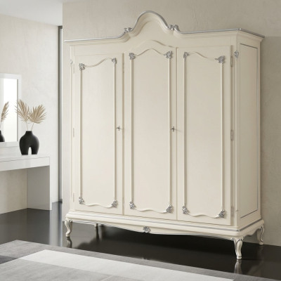 Armoire en bois Armoire Design de meubles de chambre Armoires Blanches Italie nouvelles