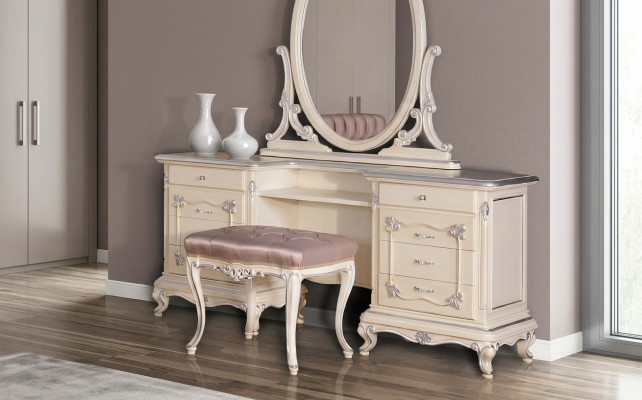 Table de maquillage Console Design Table en bois Tables de console Tables Mobilier italien