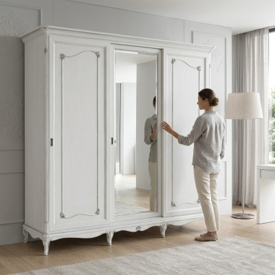 Armoire xxl Armoires de chambre Design Armoire en bois Meuble italien