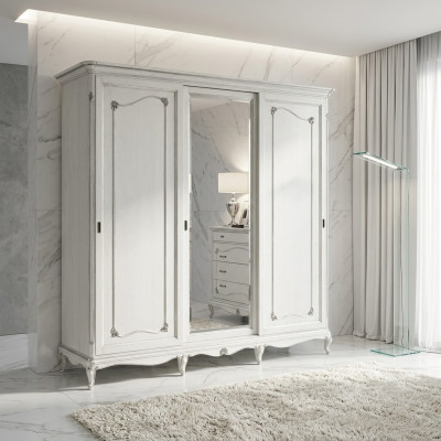 Armoire xxl Armoires de chambre Design Armoire en bois Meuble italien