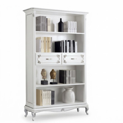 Salon Vitrine Armoire Livres Étagère Buffet Meuble Classique Étagères Bois