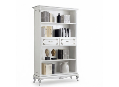 Salon Vitrine Armoire Livres Étagère Buffet Meuble Classique Étagères Bois