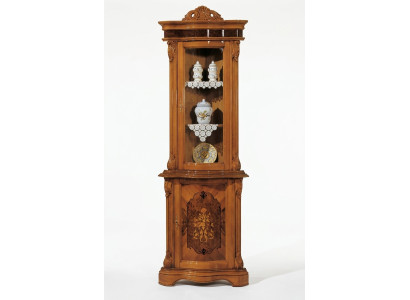 Vitrines Armoire en verre Vitrine en bois massif Buffet de salon Mobilier italien