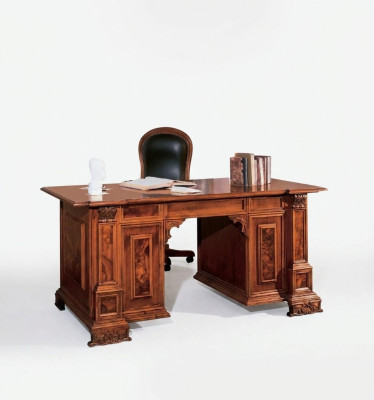 Classique Bureau Bureau de bureau Table Bureau Tables d'ordinateur Italie
