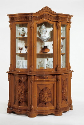Vitrine, meubles de luxe italiens, vitrines, armoire, armoires en verre de conception.