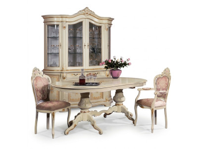 Salle à manger Set Salle à manger Set Classique r Ensemble de bois véritable Suite de chaises 2x Chaises 3 pièces
