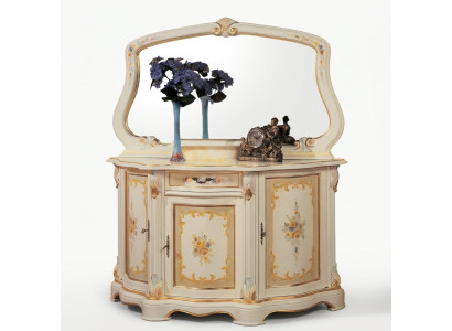 Meubles de chambre élégants Commode Armoire Buffet classique avec miroir