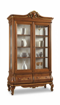 Vitrine xxl. Armoires classiques. Buffet de luxe. Buffet de meubles italiens.