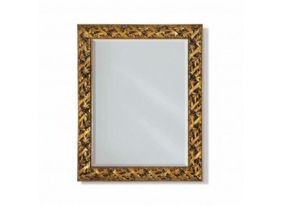 Miroir de design classique italien avec support en bois mural Italie nouveau