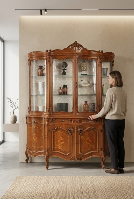 Vitrines Armoire en verre Vitrine Vitrine Meubles Buffet Armoires Vitrines neufs