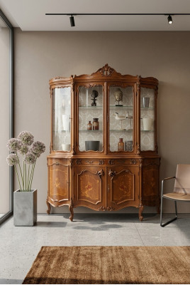 Vitrines Armoire en verre Vitrine Vitrine Meubles Buffet Armoires Vitrines neufs