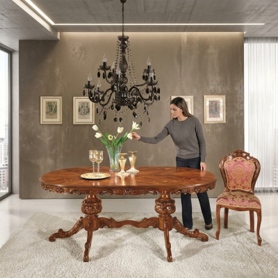 Mobilier Groupe de meubles Table + 2 chaises Ensemble 3 pièces. Suite de table à manger salle à manger