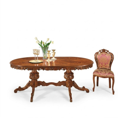 Mobilier Groupe de meubles Table + 2 chaises Ensemble 3 pièces. Suite de table à manger salle à manger