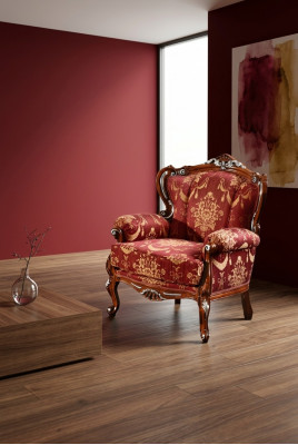 Meubles Chaises Design Art Déco Fauteuil Textile Salon Lounge Design Luxe Nouveau