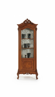 Vitrines en bois Armoire vitrée Vitrine en bois massif Meuble de salon Bahut
