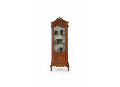 Vitrines en bois Armoire vitrée Vitrine en bois massif Meuble de salon Bahut