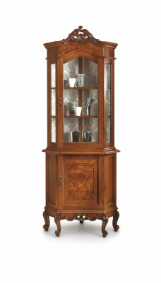 Armoires Vitrines en bois Armoire en verre Armoire en bois massif Vitrine Salon Mobilier Buffet