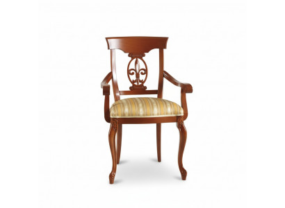 Chaise de salle à manger luxe Chaises classiques en bois Design en bois Chaise italienne Meubles en bois