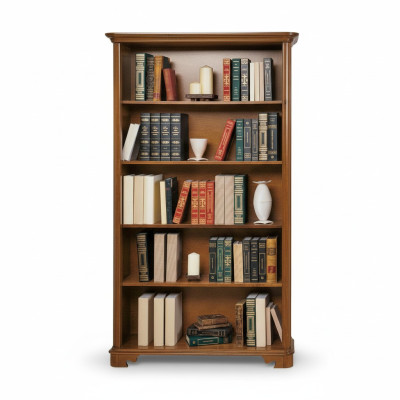 Bücherschrank Möbel aus Italien Regal Holz Schränke Regale Vitrine Anrichte