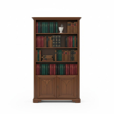 Salle d'exposition du salon Armoire Livres Étagère Buffet Mobilier classique Étagères Bois