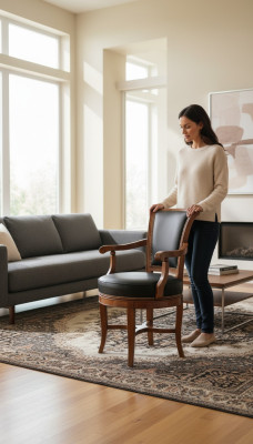 Fauteuils Chaises classiques Salle à manger Meubles italiens Bois Chaise de luxe nouvel