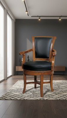Fauteuils Chaises classiques Salle à manger Meubles italiens Bois Chaise de luxe nouvel