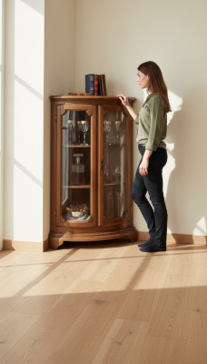 Vitrine de meubles de luxe italiens présentoirs bahut garde-robe armoires de design en verre