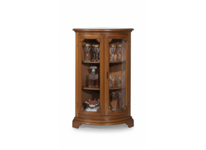 Vitrine de meubles de luxe italiens présentoirs bahut garde-robe armoires de design en verre