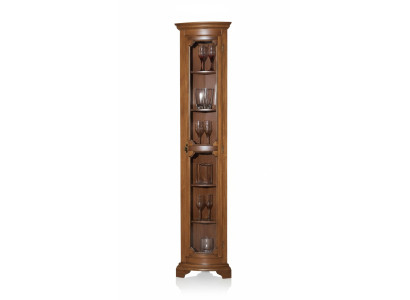 Meubles design italiens, vitrine marron en bois, cabinets de luxe classiques buffet.