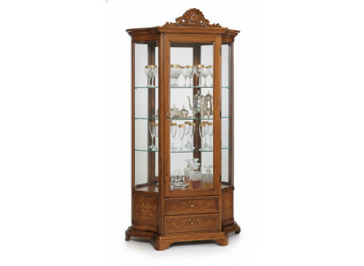 Meuble Vitrine Vitrine en Verre Bois Vitrines Armoire en Verre Italie