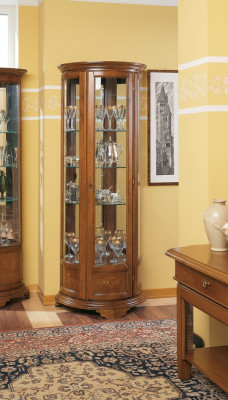 Armoire de collection Vitrine Armoires Vitrine Vitrine Mobilier de luxe Vitrine en verre Vitrine en verre
