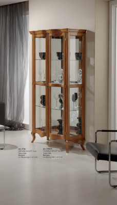 Meuble de luxe Vitrines Verre d'armoire Vitrine en verre de présentation de garde-robe de collection