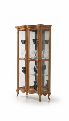 Meuble de luxe Vitrines Verre d'armoire Vitrine en verre de présentation de garde-robe de collection