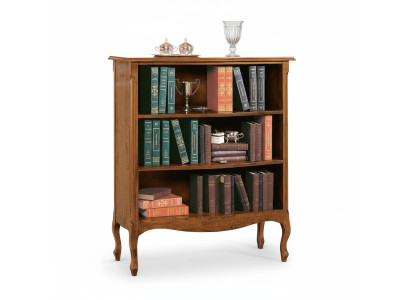 Salle de séjour Vitrine Armoire Livres Étagère Buffet Mobilier classique Étagères Bois