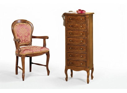 Meuble italien Armoire haute Commode avec tiroirs Buffet Commodes Bois neuf