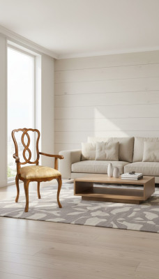 Chaises classiques Chaise Designer Chaise de salle à manger de luxe Fauteuil en bois à accoudoirs chaise en bois