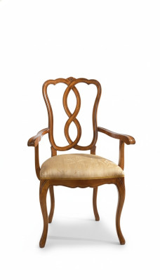 Chaises classiques Chaise Designer Chaise de salle à manger de luxe Fauteuil en bois à accoudoirs chaise en bois
