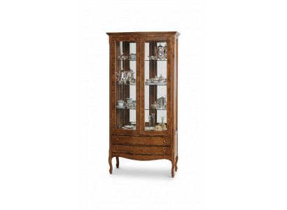 Vitrine de meubles de luxe italiens présentoirs buffet armoire en verre design armoires