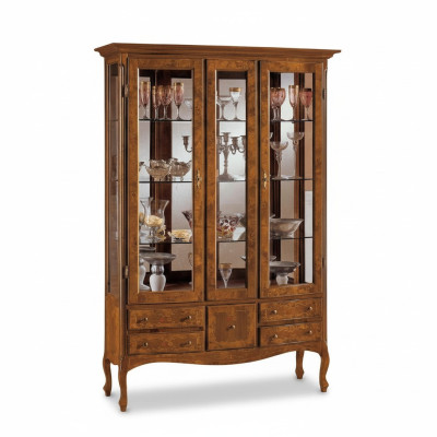 Vitrines Vitrines Vitrine en Verre Vitrine en Bois Armoire Meuble Buffet Italien