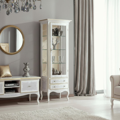 Armoire de collection Vitrine Armoires Vitrine Vitrines de luxe Meubles Vitrine en verre Vitrine