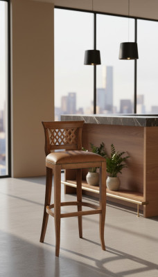 Tabourets de bar Chaises de design Tabouret de comptoir Tabouret de bar Italie Chaise en cuir de luxe Bar