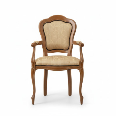 Chaises classiques Designer Chaise de salle à manger Chaise en bois de luxe Fauteuil en bois Chaise