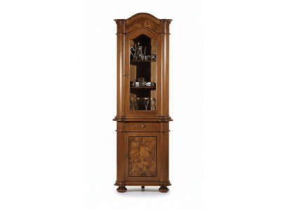 Salle de séjour Mobilier Vitrine Armoire en verre Armoires en bois Armoires vitrées Étagères