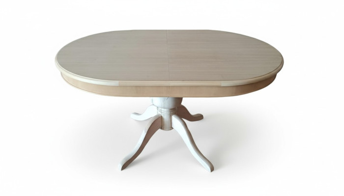 Table de salle à manger ronde Tables de salle à manger Table de salon ronde 135 x 91 cm Meubles en bois