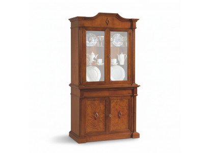 Meuble Vitrine Vitrine en verre Vitrines en bois Armoires en verre Étagères Italie.