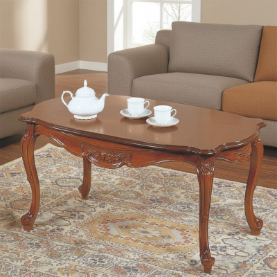 Table basse rectangulaire en bois Tables Salle de séjour Meubles italiens Table de luxe